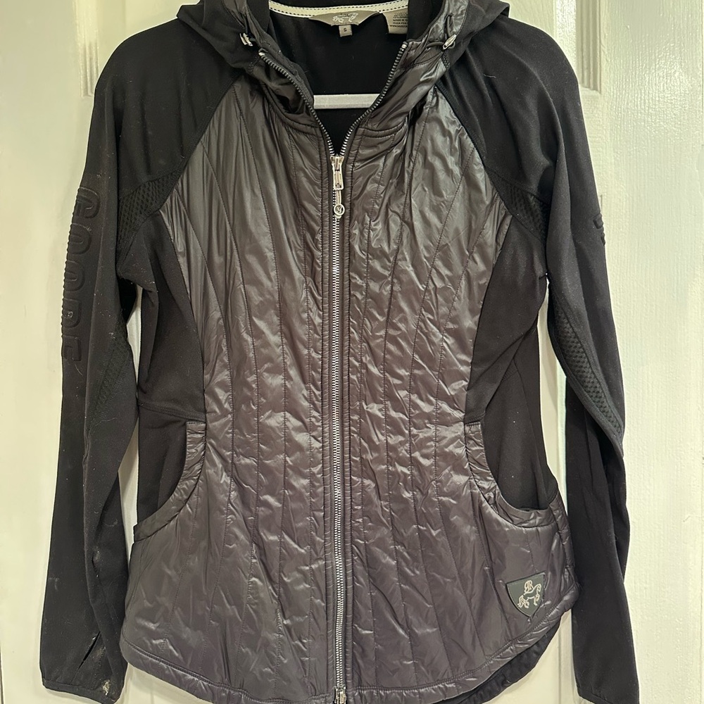 GoodeRider Women's Black Hooded Jacket